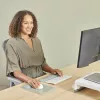 Fellowes Tastatur-Handballenauflage Breyta Compact Tastatur-Handballenstütze mit antibakteriellem Schutz Ergonomische Handballenstütze Salbei