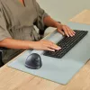 Fellowes Breyta Plus+ Vertikale Maus – Klein, Rechtshänder, Vertikales Design, Optisch, Bluetooth + USB-C, 2400 DPI, Schwarz