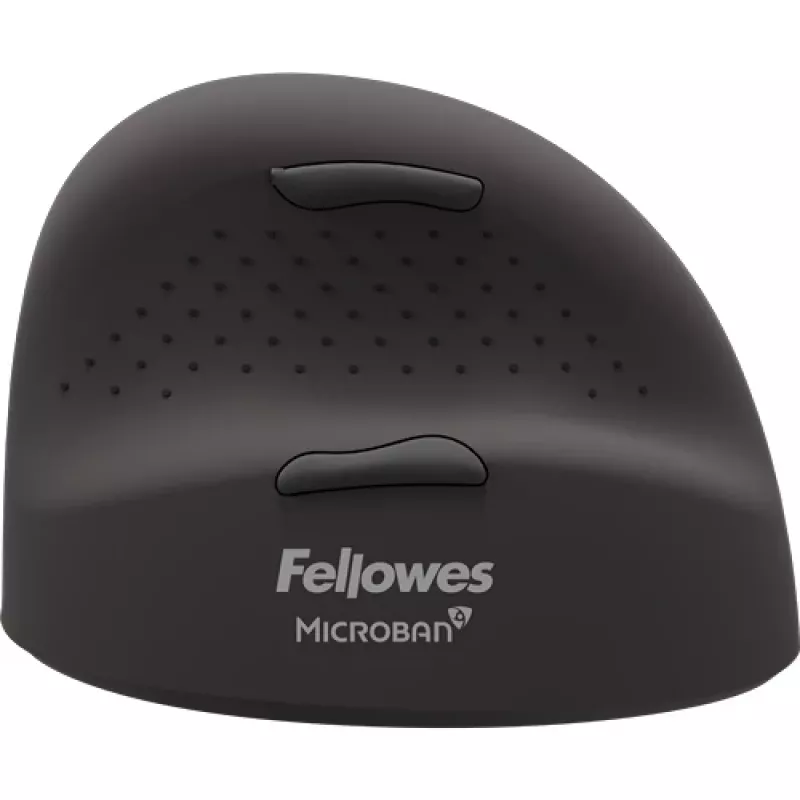 Fellowes Vertikale Funkmaus Breyta Plus+ Ergonomische Vertikalmaus für Rechtshänder mit antibakteriellem Schutz, Mittelgroß
