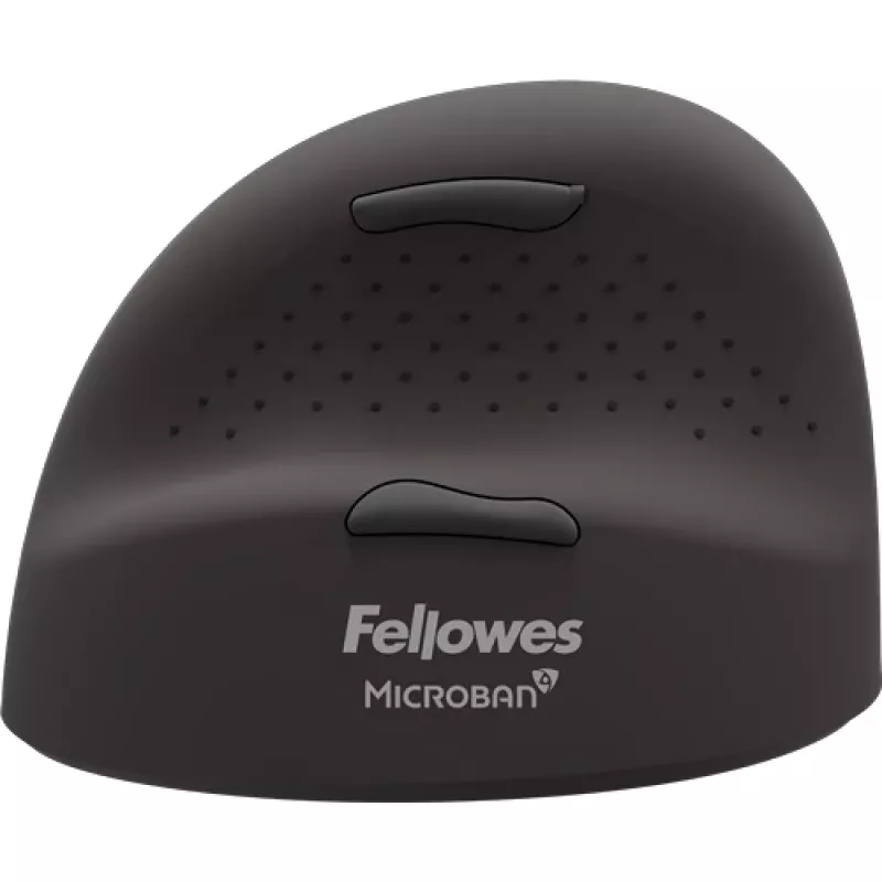 Fellowes Vertikale kabellose Maus Breyta Plus+ Ergonomische Linkshänder-Vertikalmaus mit antibakteriellem Schutz Medium