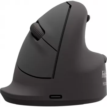 Fellowes Vertikale kabellose Maus Breyta Plus+ Ergonomische Linkshänder-Vertikalmaus mit antibakteriellem Schutz, Groß