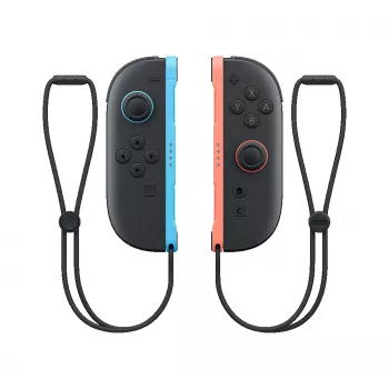 Nintendo Joy-Con 2 (L)/(R) Hellblau/Hellrot, Joystick, Nintendo Switch 2, Aufnahmetaste, Steuerkreuz, Home-Taste, Analog / Digital, Kabellos, Bluetooth