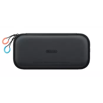 Nintendo Switch 2 Tragetasche & Displayschutz, Hartschalenhülle, Nintendo, Schwarz, Nintendo Switch 2, Reißverschluss, 142 mm