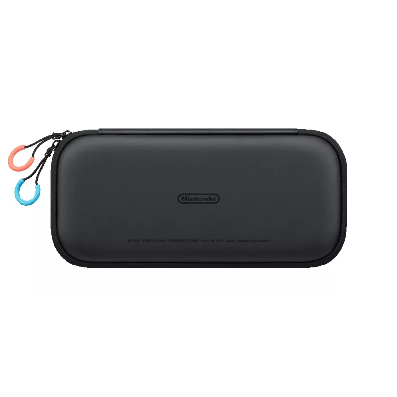 Nintendo Switch 2 Tragetasche & Displayschutz, Hartschalenhülle, Nintendo, Schwarz, Nintendo Switch 2, Reißverschluss, 142 mm