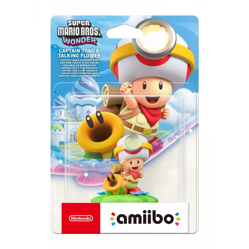 Nintendo Amibo Captain Toad & Talking Flower interaktive Spielfigur