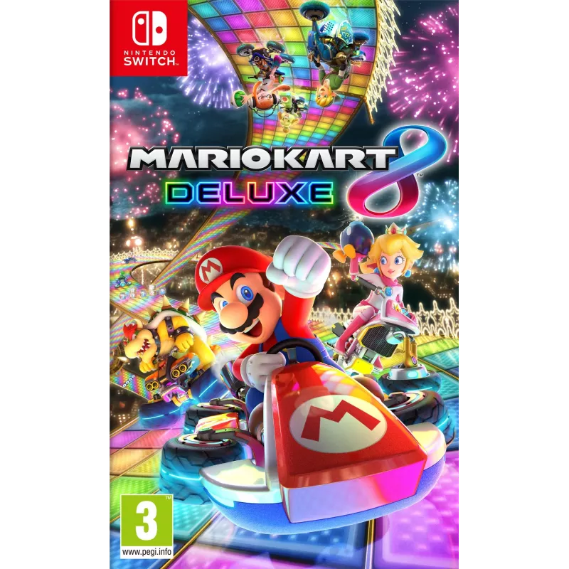 Nintendo Mario Kart 8 Deluxe Standard Deutsch, Englisch, Französisch, Italienisch, Japanisch, Niederländisch, Portugiesisch, Russisch Nintendo Switch