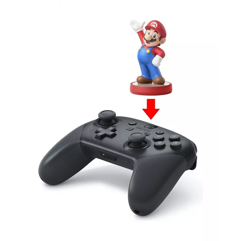 Nintendo Switch Pro Steuergerät Schwarz Bluetooth Gamepad Analog / Digital Nintendo Switch, PC