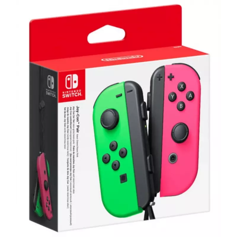 Nintendo Joy-Con Schwarz, Grün, Pink Bluetooth Gamepad Analog / Digital Nintendo Switch