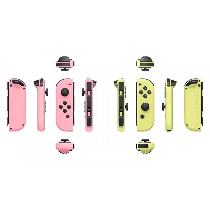 Nintendo 10011583 Gaming-Steuergerät Pink, Gelb Bluetooth Gamepad Analog / Digital Nintendo Switch, Nintendo Switch OLED