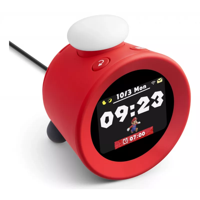 Nintendo 10013963 Wecker Digitaler Wecker Rot