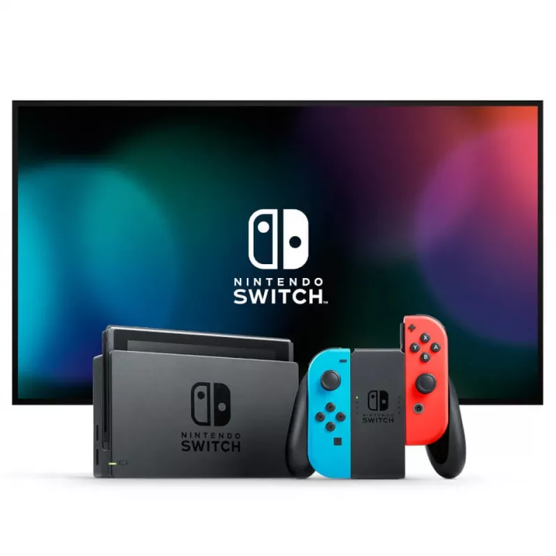 Nintendo Switch + Mario Kart 8 Deluxe tragbare Spielkonsole 15,8 cm (6,2 Zoll) 32 GB Touchscreen WLAN Schwarz, Blau, Rot