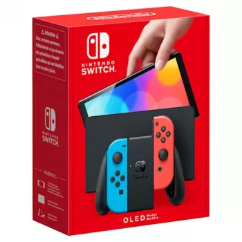 Nintendo Switch OLED, Nintendo Switch, NVIDIA Custom Tegra, Blau, Rot, Analog/Digital, Home-Taste, Power-Taste, Tasten