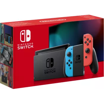 Nintendo Switch tragbare Spielkonsole 15,8 cm (6,2″) 32 GB Touchscreen WLAN Blau, Grau, Rot
