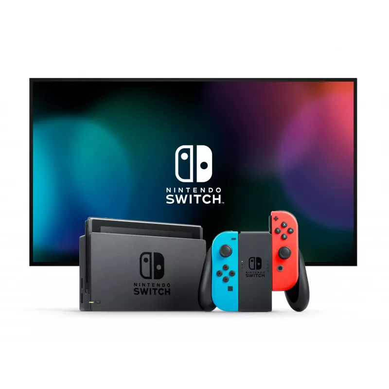 Nintendo Switch tragbare Spielkonsole 15,8 cm (6,2″) 32 GB Touchscreen WLAN Blau, Grau, Rot