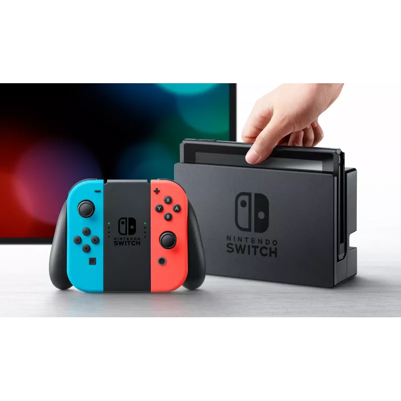Nintendo Switch tragbare Spielkonsole 15,8 cm (6,2″) 32 GB Touchscreen WLAN Blau, Grau, Rot