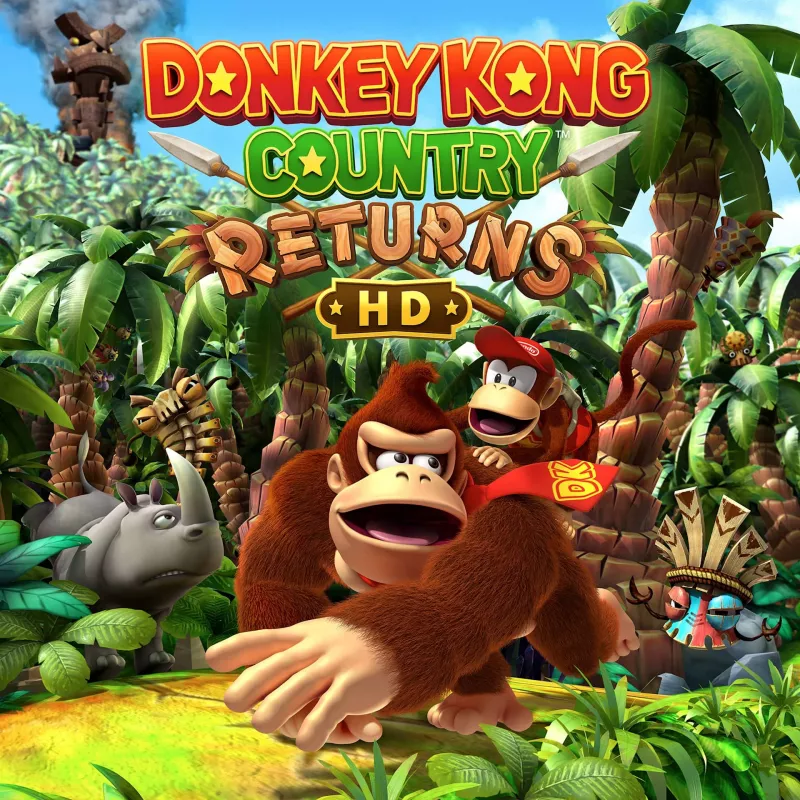Nintendo Donkey Kong Country Returns HD, Nintendo Switch, Multiplayer-Modus, RP (Rating Pending)