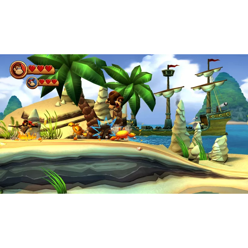 Nintendo Donkey Kong Country Returns HD, Nintendo Switch, Multiplayer-Modus, RP (Rating Pending)