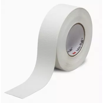 3M Rutschfeste Feinstruktur-Klebebänder & -Tritte 280, Weiß, Vinyl, 18,3 m, 25 mm