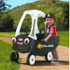 Little Tikes Tikes Patrol Polizeiauto, 1,5 Jahr(e), 4 Rad/Räder, Kunststoff, Schwarz, Weiß, Batterien erforderlich