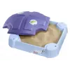 Little Tikes Bluey Beach Day Sandkasten, quadratisch, Kunststoff, blau, Sandkasten