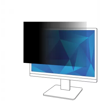 3M Blickschutzfilter für 27 Zoll Monitor, 16:9, PF270W9B, 68,6 cm (27 Zoll), 16:9, Monitor, Rahmenloser Blickschutzfilter, Glänzend / Matt, Blendfrei