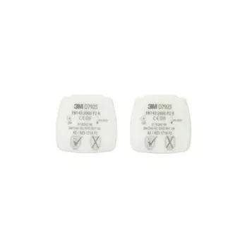 3M D7925 Atemschutz-Zubehör Partikelfilter 4 Stück