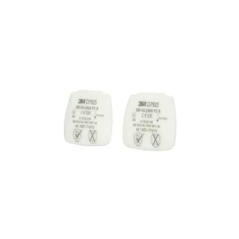 3M D7925 Atemschutz-Zubehör Partikelfilter 4 Stück