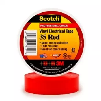 3M 35-RED-3/4, Blister, UL, CSA, RoHS 2011/65/EU, 20,1 m, 0,1778 mm