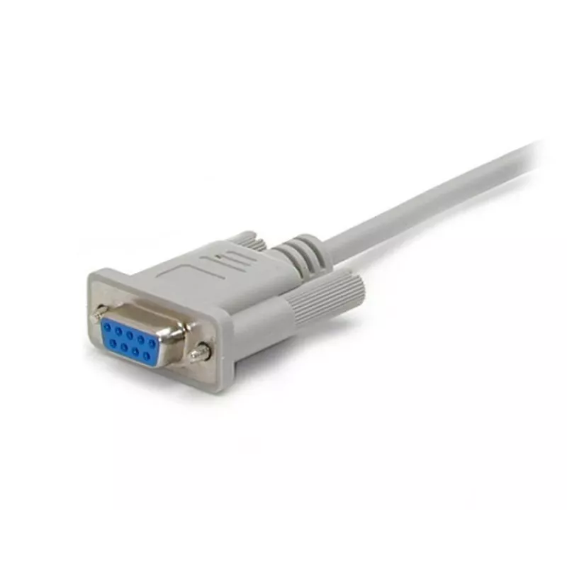 StarTech.com 10 ft Cross Wired DB9 auf DB25 Serielle Nullmodem-Kabel - F/M