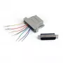 StarTech.com DB25 auf RJ45 Modular-Adapter – M/W, DB-25, RJ-45, Grau