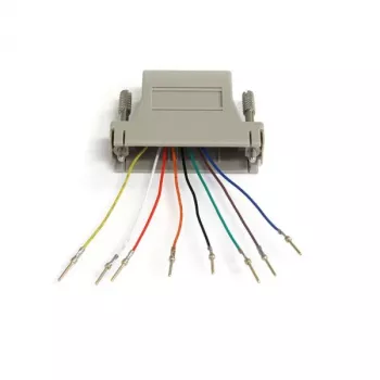 StarTech.com DB25 auf RJ45 Modular-Adapter – M/W, DB-25, RJ-45, Grau