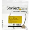 StarTech.com 2-zu-1 RJ45 Splitter Kabeladapter - F/M, 10/100Base-T(X), Cat5e, Grau, Polyvinylchlorid (PVC), 0,33 m, Stecker/Buchse