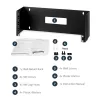 StarTech.com 4HE 19 Zoll klappbare Wandmontagehalterung für Patchfelder