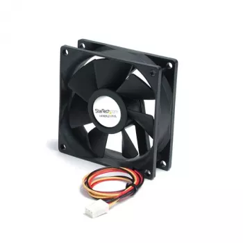 StarTech.com 80x25mm Kugellager Leiser Computergehäuselüfter mit TX3-Anschluss