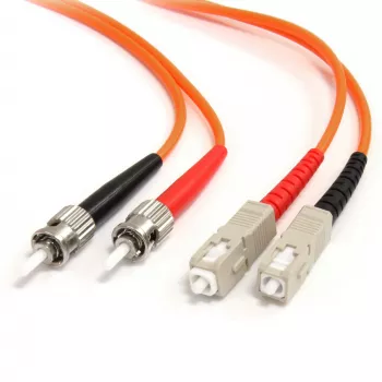 StarTech.com Glasfaserkabel - Multimode Duplex 62,5/125 - LSZH - ST/SC - 2 m