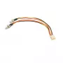 StarTech.com 15,24 cm TX3 Lüfter-Stromverteilerkabel, Molex (3-polig), Molex (3-polig), 0,152 m, Stecker, Buchse, Verschiedene Farben, Weiß