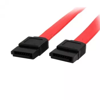 StarTech.com 18in SATA Serial ATA Kabel, 0,457 m, SATA III, SATA 7-pin, SATA 7-pin, Rot, Gerade