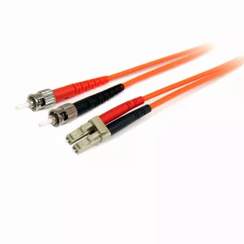 StarTech.com 2m Glasfaserkabel – Multimode Duplex 62.5/125 LSZH Glasfaser-Jumperkabel – LC/ST