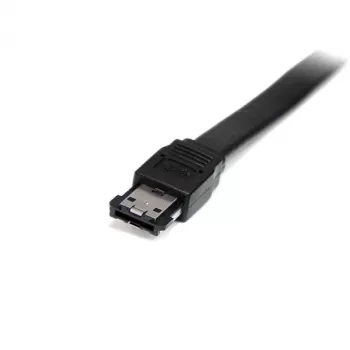 StarTech.com 3 ft abgeschirmtes externes eSATA-Kabel M/M, 0,9 m, eSATA, eSATA, eSATA, Stecker/Stecker, Schwarz