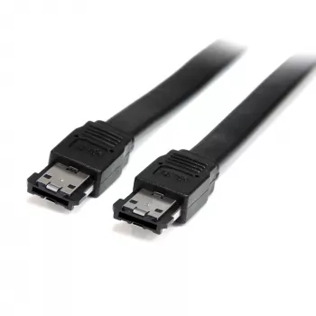 StarTech.com 1,8 m geschirmtes externes eSATA-Kabel M/M, 1,8 m, eSATA, eSATA, eSATA, Stecker/Stecker, Schwarz