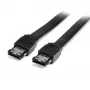 StarTech.com 1,8 m geschirmtes externes eSATA-Kabel M/M, 1,8 m, eSATA, eSATA, eSATA, Stecker/Stecker, Schwarz