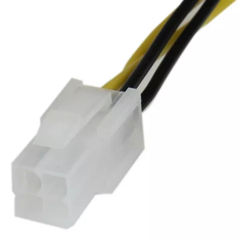 StarTech.com 8 Zoll ATX12V 4 Pin P4 CPU-Stromverlängerungskabel – M/F