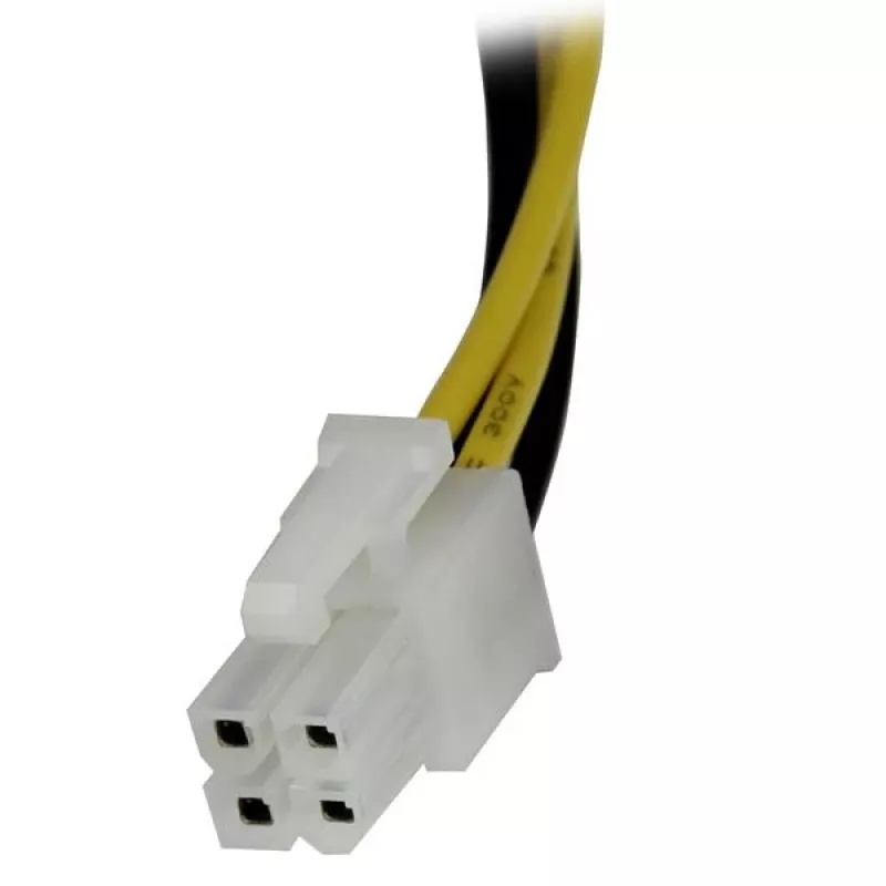 StarTech.com 8 Zoll ATX12V 4 Pin P4 CPU-Stromverlängerungskabel – M/F