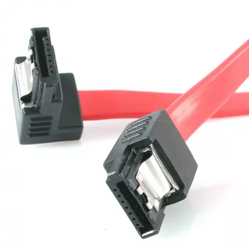 StarTech.com 18 Zoll rastendes SATA-zu-Winkel-SATA-Kabel