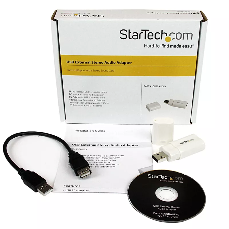 StarTech.com USB auf Stereo-Audio-Adapter Konverter