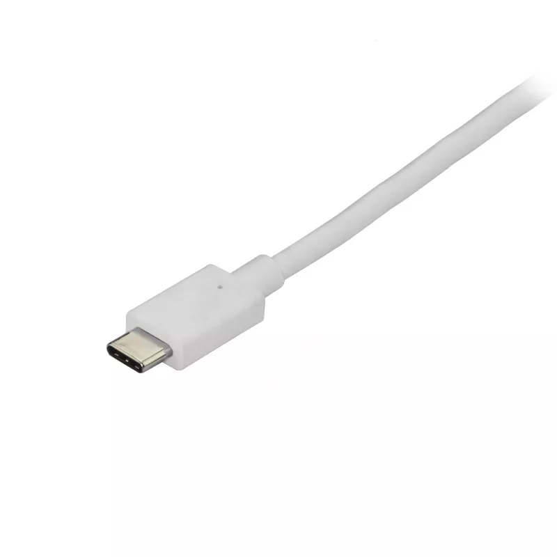 StarTech.com 1,8m USB-C auf DisplayPort 1.2 Kabel 4K 60Hz – USB-C auf DisplayPort Adapterkabel HBR2 – DP Alt Mode zu DP Monitor Videokabel – Kompatibel mit Thunderbolt 3 – Weiß