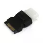 StarTech.com SATA auf LP4 Stromkabel-Adapter, SATA (15-polig), LP4 (4-polig), Schwarz