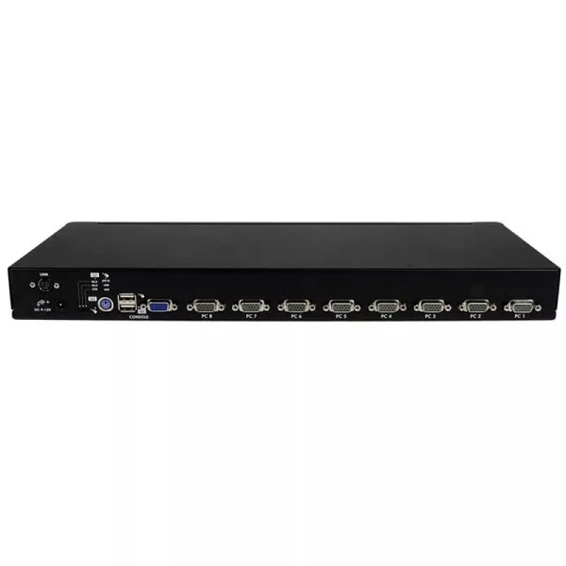 StarTech.com 8-Port 1HE Rackmount USB PS/2 KVM-Switch mit OSD
