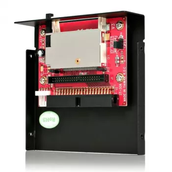 StarTech.com 3,5-Zoll-Laufwerkschacht IDE auf Single CF SSD Adapter Kartenleser