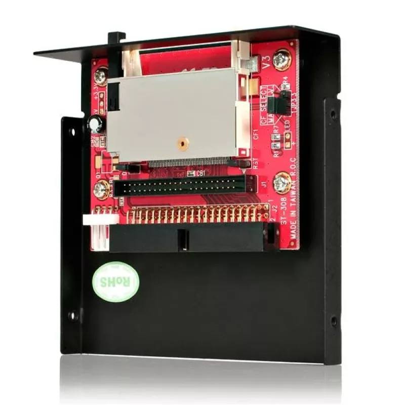 StarTech.com 3,5-Zoll-Laufwerkschacht IDE auf Single CF SSD Adapter Kartenleser